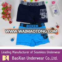 OEM kids boys seamless underwear boxer briefs elastic wholesale for Panama POLYESTER Children