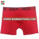 solid color underwear 100 cotton thermal men's boxer brief